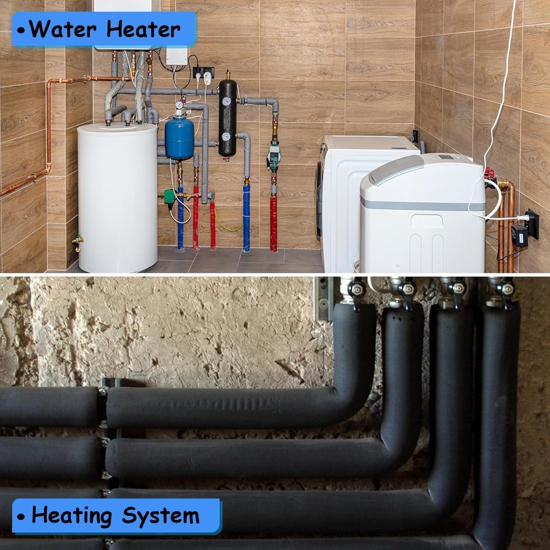 TOP-VIGOR Foam Grips 25mm Inner Diameter 5mm Wall Thickness 1.5M