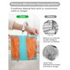 Microfibre Cleaning Cloths, Pack of 50 per Roll, Tear-Off Cleaning