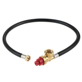 Aupoko Dual Fuel Camp Stove Replacement Hose, Portable Propane Stove Replacement 27.5 Inch Hose, M16 x 1.5 Propane Regulator Hose for Portable Stove