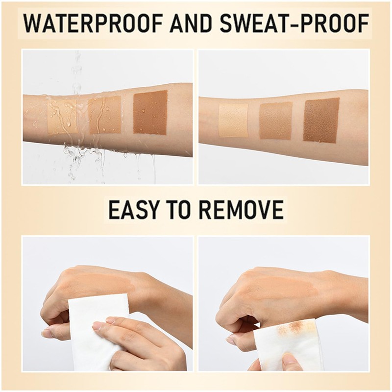 Leg Makeup, 2PCS Body Coverage Perfector Waterproof Long Lasting No