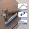 100 Pieces 5 mm x 24 mm Dowel Pin Stainless