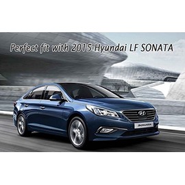 Automotiveapple Hyundai Motors Genuine Black ABS Painted Side Body Fender Molding Trim For 2015 Hyundai Sonata LF SONATA