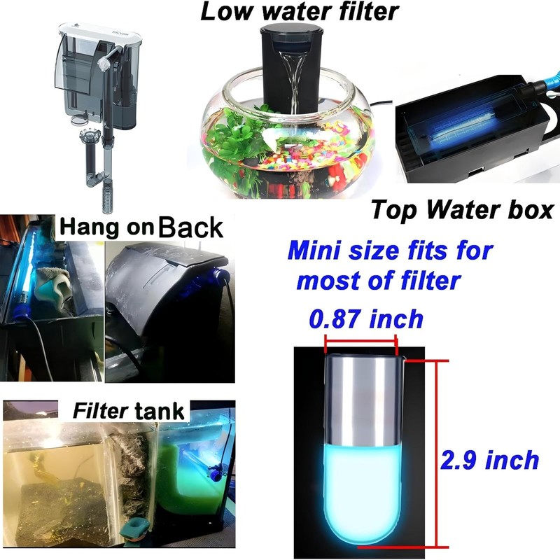 Aquarium UVC Clean Light Algae Clear Green Bloom Clean Fish