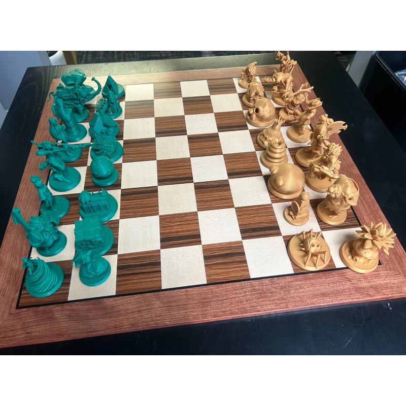 Zelda Chess Set 3D Print - Link vs Ganondorf