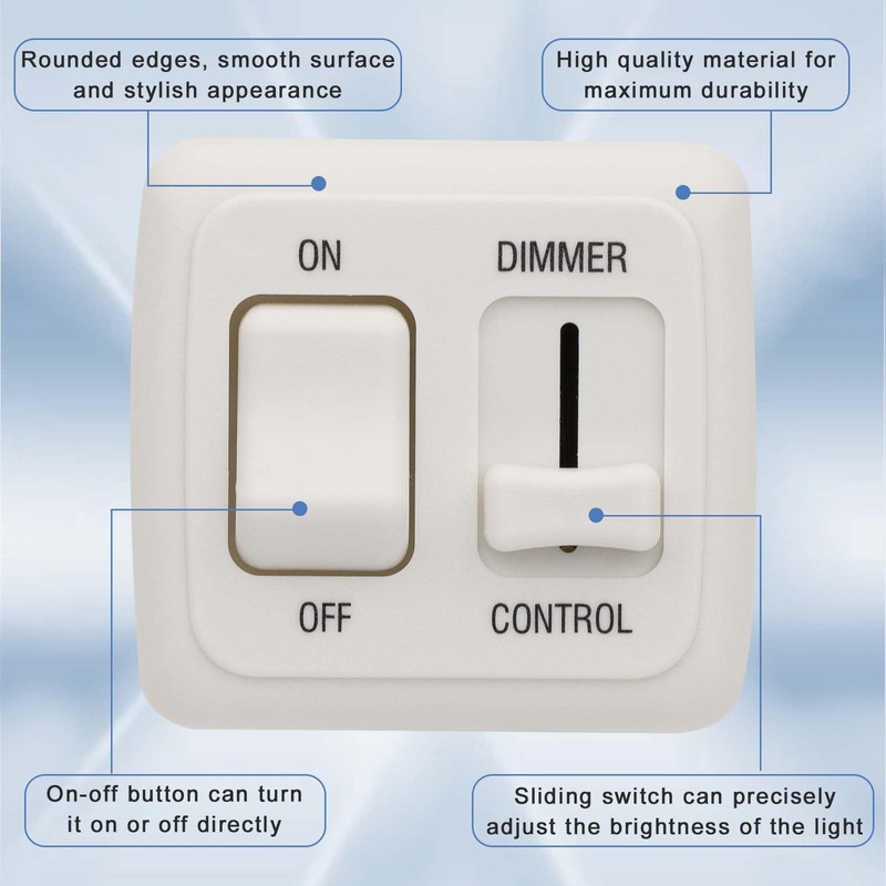12 Volt RV Light Dimmer Switch, 12V Rv DC LED