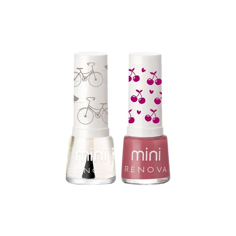 Esmaltes de uñas Renova Mini Duo Dua y Brillo cada