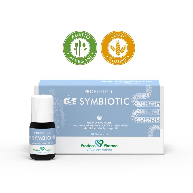 Prodeco Pharma Probiotic+ Gse Symbiotic 10 Flaconcini