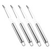 STOBAZA 4 Pack Stainless Steel Orange Peelers Easy to Use