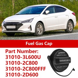 Gas Cap Fuel Tank Cap for Kia K5 2021-2025 Fuel Tank Filler Cap Replace for Kia Soul 2010-2025 Part Number 31010-3L600U 1Pcs