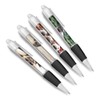DV DESIGN Set of 4 Pug White Ballpoint Pens -