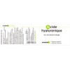 Biotechnological hyaluronic acid * 100 mg / 120 vegetable capsules