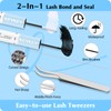 KevKev Lash Extension Kit 120Pcs DIY Lash Extension Kit Lash