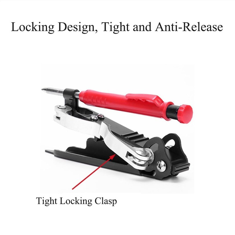 Multi-Function Scribe Tool, Black Woodworking Marking with Deep Hole Pencil,