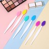 6 Stück Lippenbürste Doppelseite Silikon Peeling Lippenpinsel Lippen Peeling Bürste