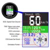 MAIMEIMI GPS Speedometer 3-3/8" 85mm Boat GPS Speedometer Odometer Waterproof