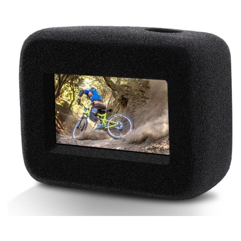Wind Protection Windproof for Action Camera, Noise Cancelling Sponge Protection,