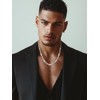 Men Barbed Wire Necklace 7mm Thick Heavy Stainless Steel Chain