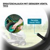 Schlauch für den Rasenmäherreifen 15x6.00-6 mit geradem Ventil Reifendecke Reifenschlauch