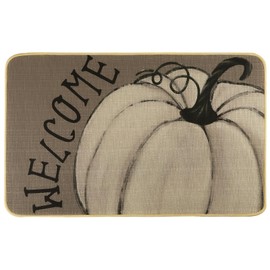 Heirloom Haven Heirloom Haven Fall Door Mat Welcome Doormat, Non-Slip Front Pumpkin Decor Autumn Entrance Mat for Home Farmhouse Thanksgiving Indoor Outdoor Kitchen Bathroom Floor mat Rug Decorations 17 X 29 Inch