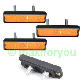 Point 01140201 Bicycle Pedal Reflectors PedalRückstrahler for Screwing (Pack of 4)