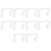 ECSiNG 10PCS Fixing Clip for Door Handle Lock Cylinder 357837242