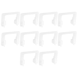 ECSiNG 10PCS Fixing Clip for Door Handle Lock Cylinder 357837242 Compatible with VW Compatible with Caddy 1996-2003