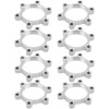 EMSea 8 Pieces 48 mm Bicycle Freewheel Thread Hubs Disc