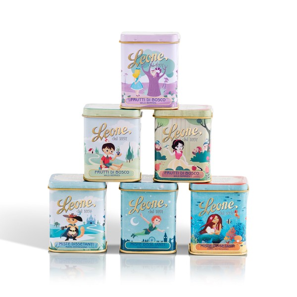 Leone since 1857 - Tins Pastiglie Leone Collection Es war