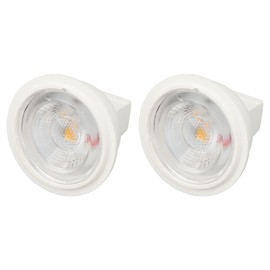 2pcs MR11 LED Light Bulbs AC12V 3W 300LM High Brightness Spotlight Bulb for Clothing Stores Landscape Warm Light 2700K-3000K