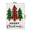 Christmas Tree Garden Flag 12 X 18 Inch Double Sided