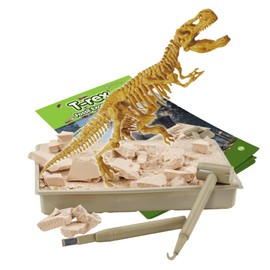 Science4you T Rex Dinosaur Excavation Set for Children from 6 - Dinosaur Game for Children with 10 Pieces, Fossils Excavation Set for Children with Dino Game, Dino Gift for Children from 6 7 8+ Years