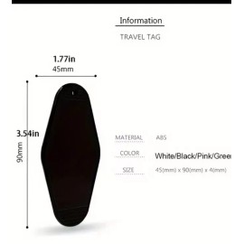 Nostalgic Vintage Green KEYS TO THE RV Tag Keychain Classic Motel Retro Style