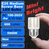 LED Refrigerator Light Bulb 4W Replacement 40W-60W Fridge Light Bulb