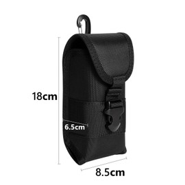 DIFEIUKI Glasses Case, Portable, Sunglasses Case, Backpack, Shoulder Belt, Waist, Hanging Glasses Case, Accessory Compartment, Scratch-Resistant, Eyeglass Case, Mountain Climbing, Travel, Baseball