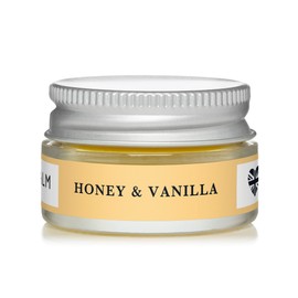 Bee Good 100% Natural Honey & Vanilla Moisturing Lip Balm with British Beeswax and Honey, 1 Jar 10g