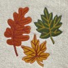 Fall Leaves Hand Bathroom Towel Set, 100% Cotton, 16 x