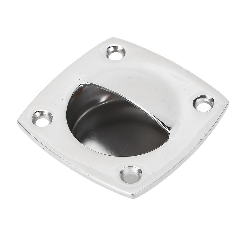 59x59mm Flush Pull Recessed Sliding Pull Handle 316 Stainless Steel