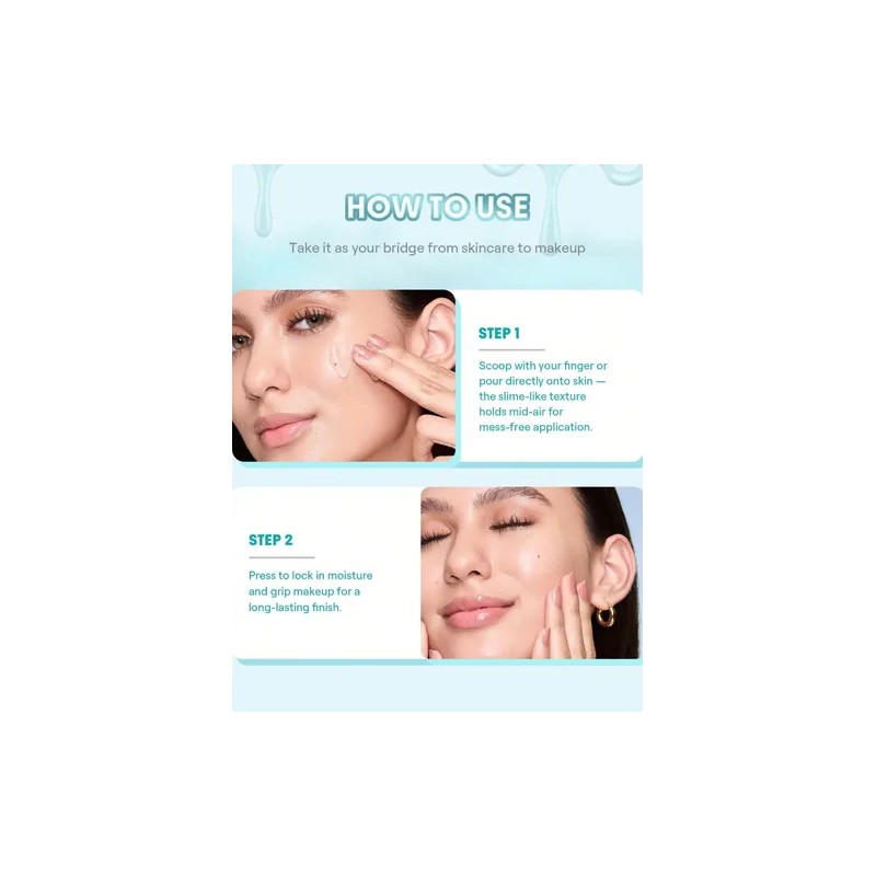 Primer Hidratante en Gel Sheglam HydroSlime para un Efecto Dewy
