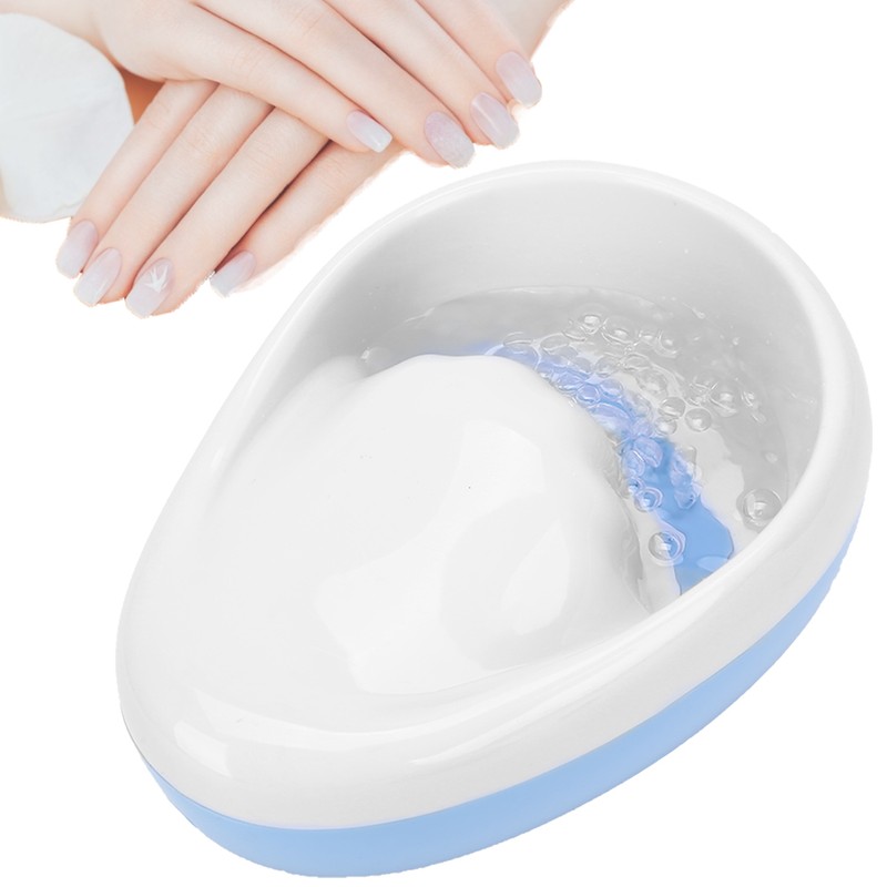Electric Nail Polish Remover Bowl Soak Off Hand SPA DIY