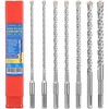 KapStrom SDS Plus Carbide Drill Bit Set (6/8/10/12/14mm) for Hammer