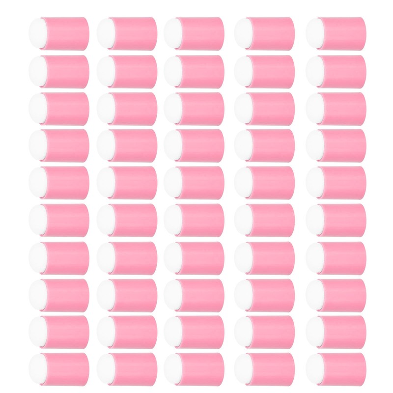 50pcs Ink Pad Smudge Sponge Multipurpose Soft Flexible Lightweight Finger