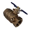 Brass Backflow Ball Valve with Test Port 1 in. FPT
