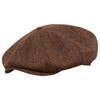 Sterkowski Peaky Newsboy Cap | Harris Tweed Baker Boy Hat