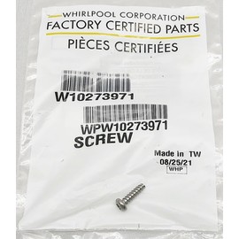 PS11751637 Washer Lid Latch Strike Screw - New - Genuine OEM - AM 1-6-2 - EA250307