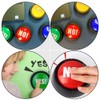 STOBOK Talking Buttons 2Pcs Yes Button and No Button with