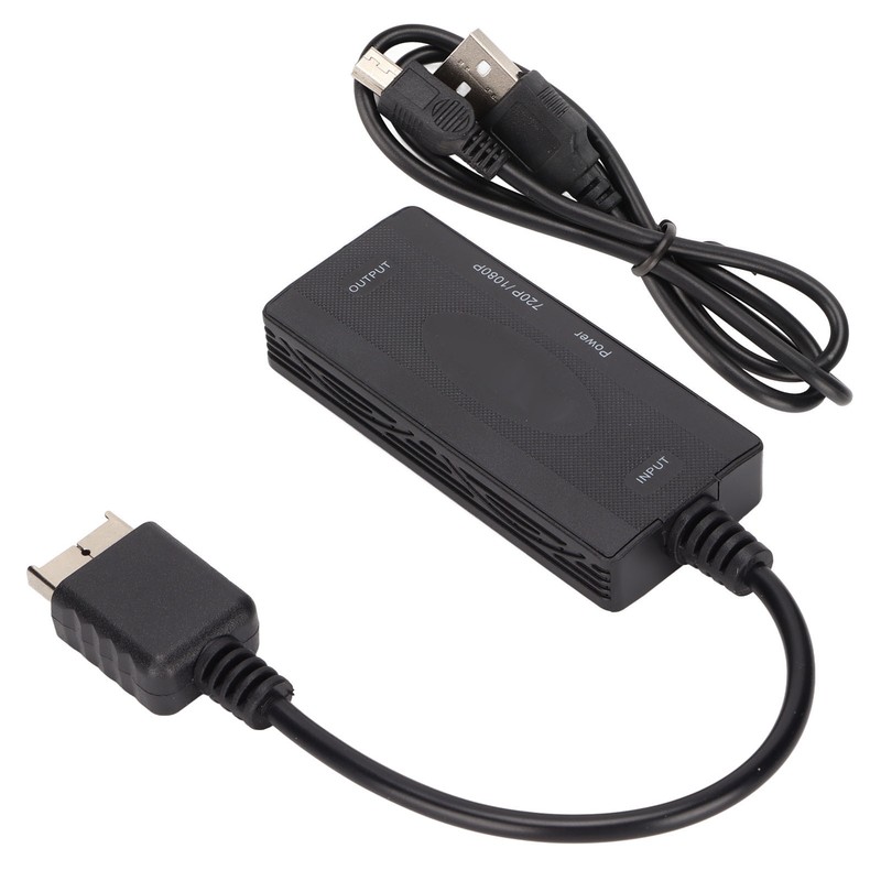 Game Console Adapter Cable Drive Free for PS2 to HD