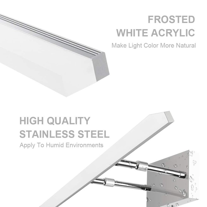 Aipsun 31.5 inch LED Vanity Lights Adjustable Bathroom Vanity Light