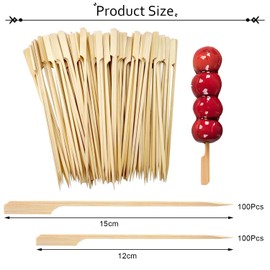 200pcs Cocktail Picks Fruit Picks Party Picks Portable Fruit Picks Outdoor Skewers