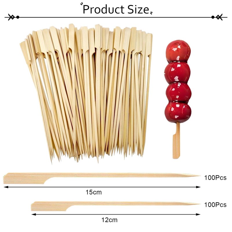 200pcs Cocktail Picks Fruit Picks Party Picks Portable Fruit Picks