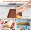 6 Pcs Silicone Dehydrator Sheets with Edge for 14" x